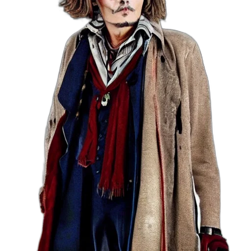 jacket, staff, face, mask transparent PNG cut-out