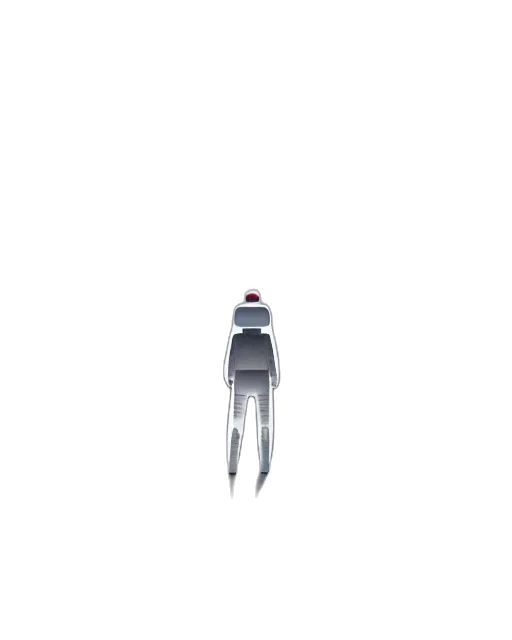 robot, bottle, staff, umbrella transparent PNG cut-out