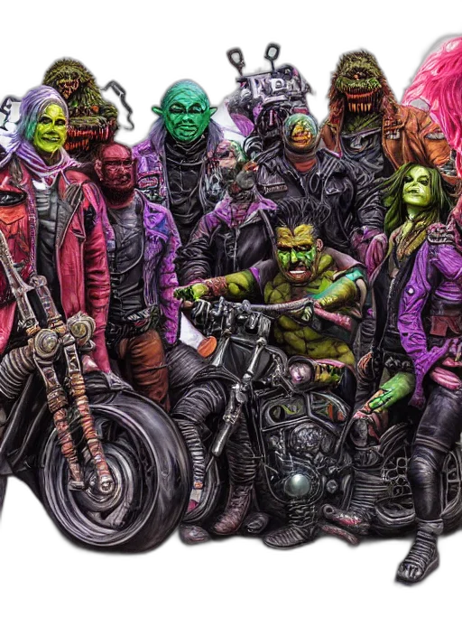 comic book art, concept art, outer space, apocalyptic transparent PNG cut-out