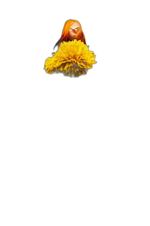 flower, animal, staff, crown transparent PNG cut-out