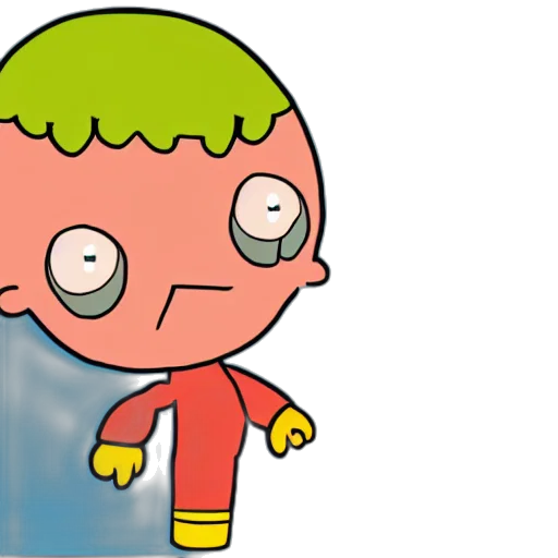 creature, jacket, cartoon, concept art transparent PNG cut-out