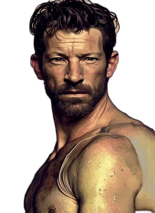 face, hair, animal, photorealistic transparent PNG cut-out