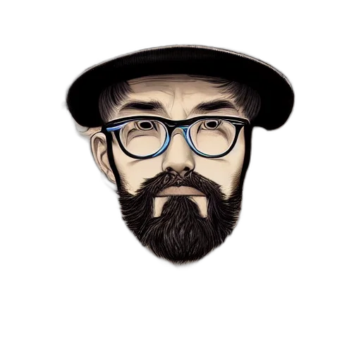 hat, face, staff, mask transparent PNG cut-out
