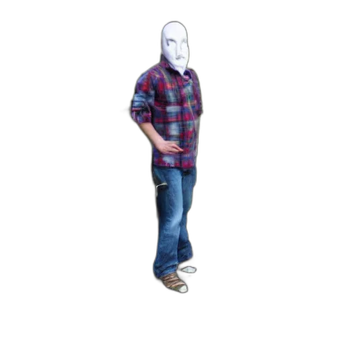 mask, jacket, face, robot transparent PNG cut-out