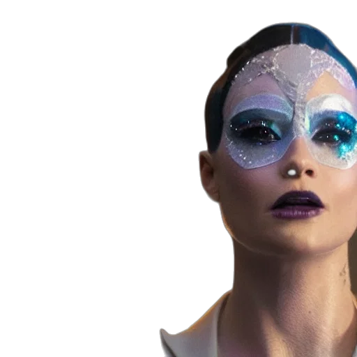 mask, face, cyberpunk, concept art transparent PNG cut-out