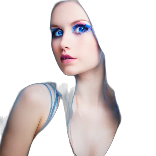 robot, face, dress, jewelry transparent PNG cut-out