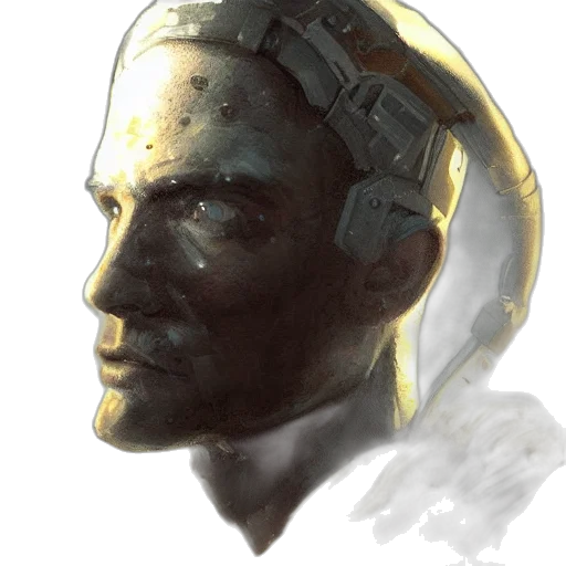 face, robot, mask, crown transparent PNG cut-out