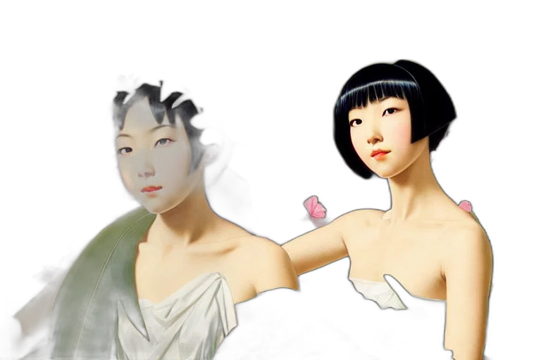 dress, photorealistic, concept art, 3d render transparent PNG cut-out