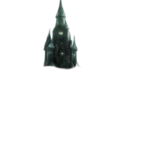 building, crown, staff, dragon transparent PNG cut-out