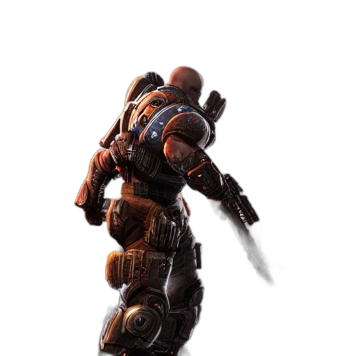 robot, weapon, sword, staff transparent PNG cut-out