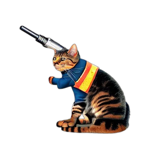 staff, weapon, animal, jacket transparent PNG cut-out