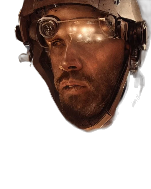 mask, face, robot, weapon transparent PNG cut-out