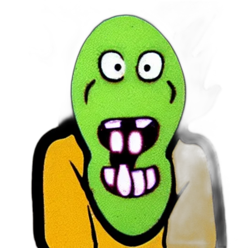 creature, face, mask, staff transparent PNG cut-out