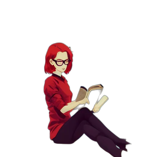 staff, comic book art, pixel art, cartoon transparent PNG cut-out