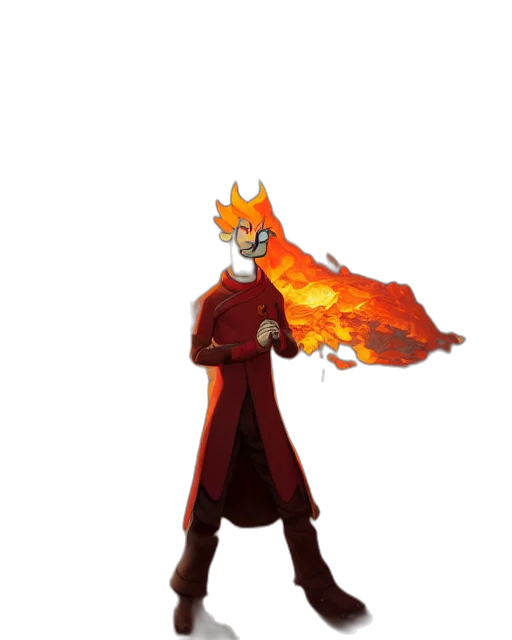 staff, mask, crown, dragon transparent PNG cut-out