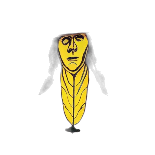 staff, hair, jewelry, creature transparent PNG cut-out