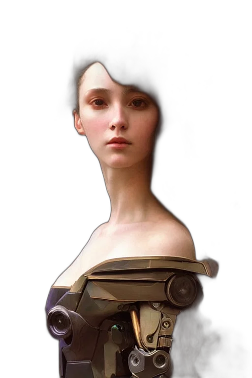 robot, dress, face, mask transparent PNG cut-out