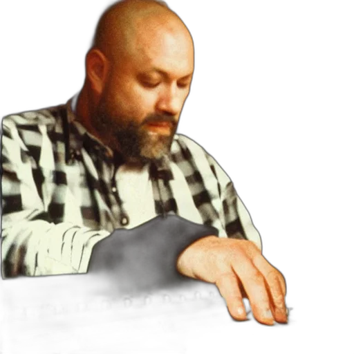 staff, furniture, jacket, face transparent PNG cut-out