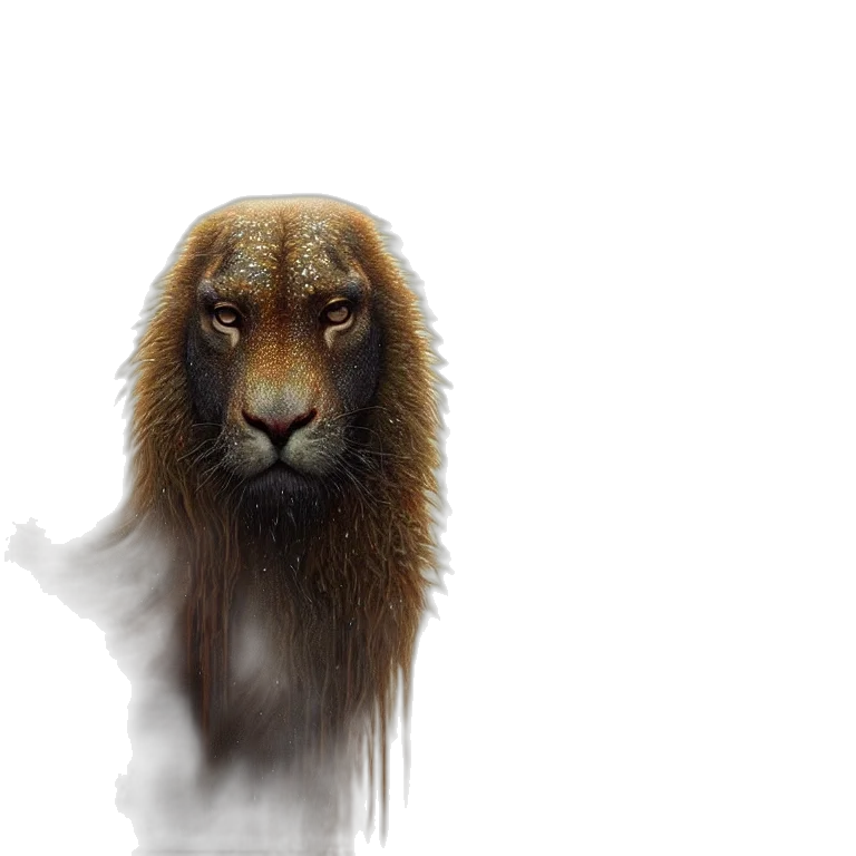 animal, creature, staff, hair transparent PNG cut-out