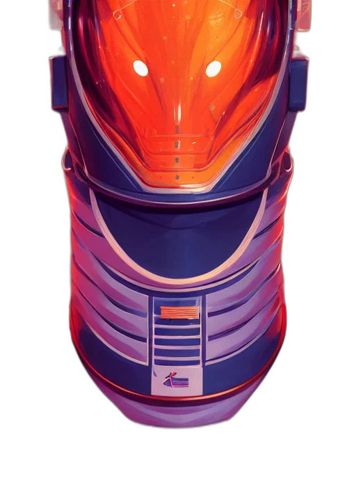 robot, mask, face, weapon transparent PNG cut-out