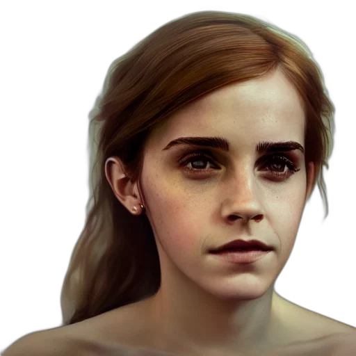 face, concept art, photorealistic, fantasy art transparent PNG cut-out