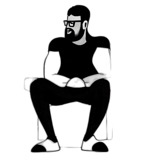 furniture, staff, face, jacket transparent PNG cut-out