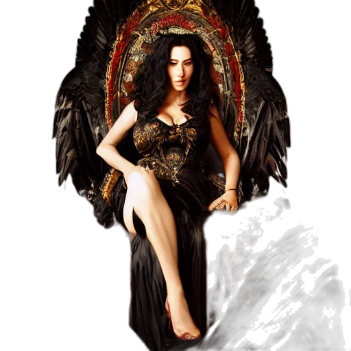 jewelry, dress, fantasy art, concept art transparent PNG cut-out
