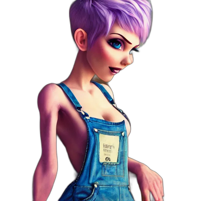 dress, robot, staff, concept art transparent PNG cut-out
