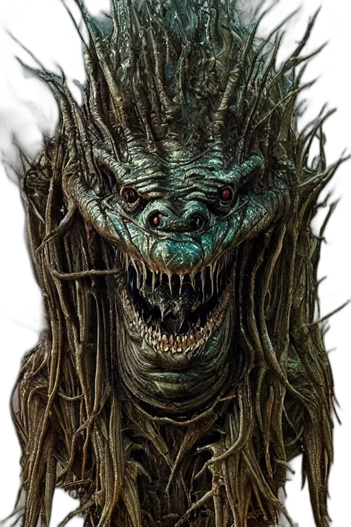 dragon, creature, face, mask transparent PNG cut-out