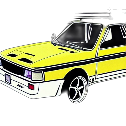 car, photorealistic, concept art, 3d render transparent PNG cut-out