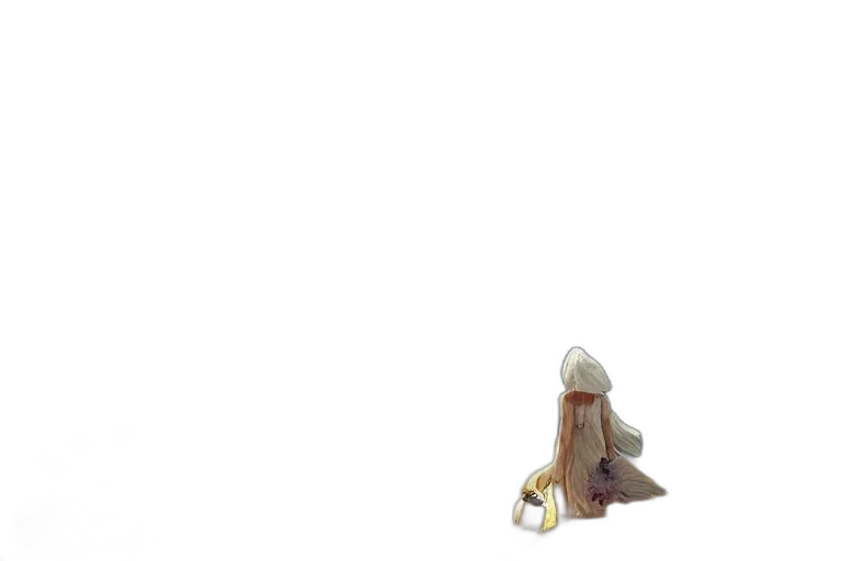 shoes, hat, staff, bottle transparent PNG cut-out