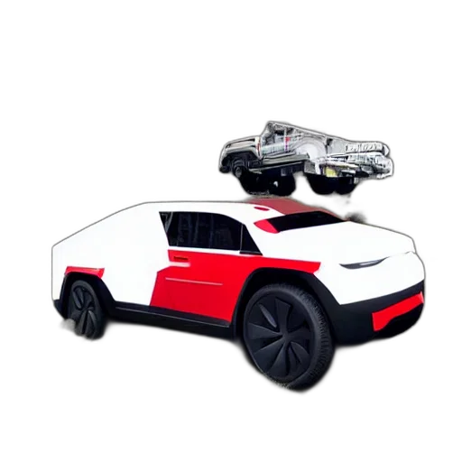 car, robot, 3d render, concept art transparent PNG cut-out