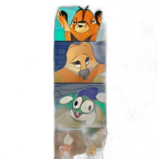 mask, concept art, cartoon, 3d render transparent PNG cut-out