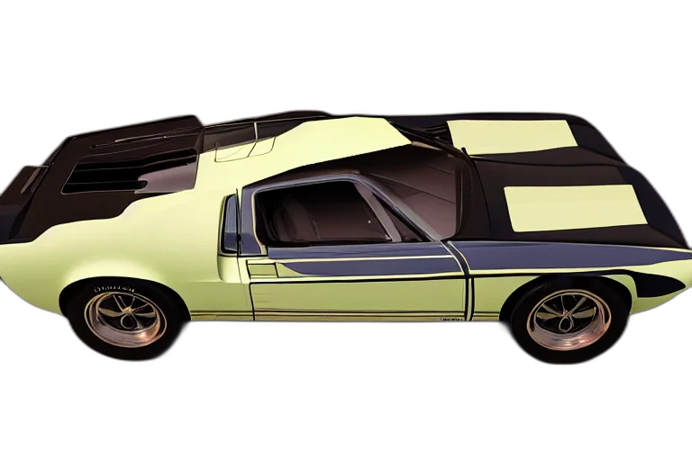 car, 3d render, concept art, photorealistic transparent PNG cut-out
