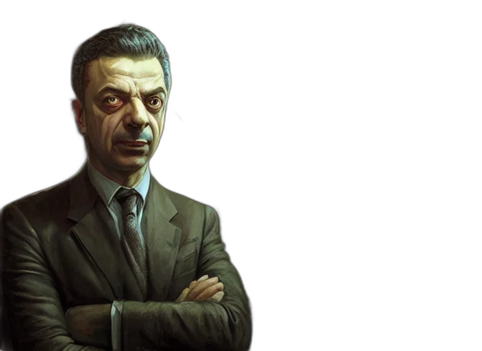 face, staff, mask, concept art transparent PNG cut-out