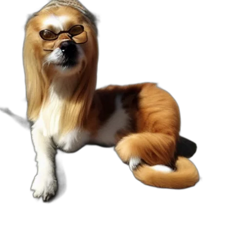 animal, creature, hair, staff transparent PNG cut-out