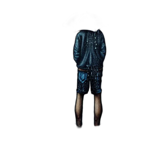 jacket, dress, staff, umbrella transparent PNG cut-out