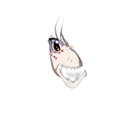 face, mask, creature, dragon transparent PNG cut-out