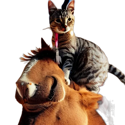 animal, staff, hat, creature transparent PNG cut-out