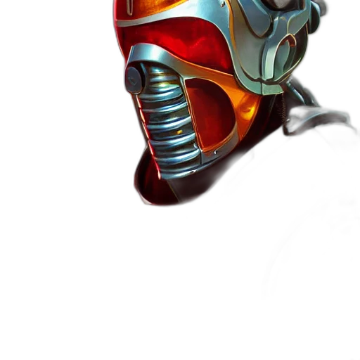 mask, robot, face, weapon transparent PNG cut-out