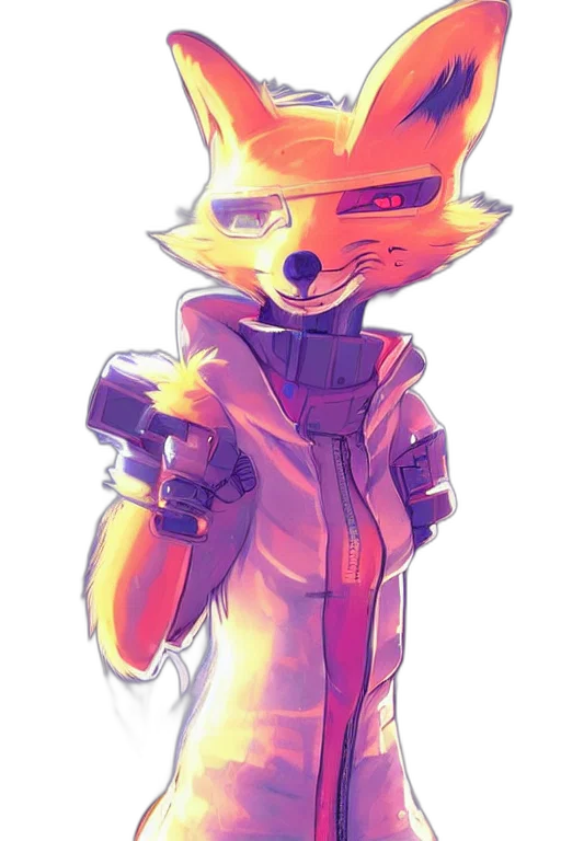 staff, robot, jacket, mask transparent PNG cut-out
