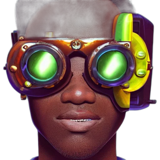 face, robot, mask, staff transparent PNG cut-out