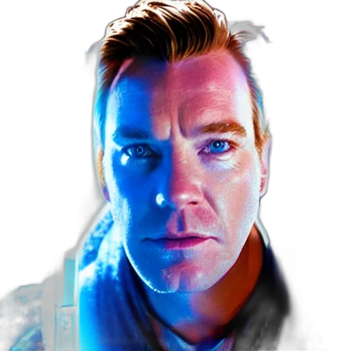 face, photorealistic, comic book art, concept art transparent PNG cut-out