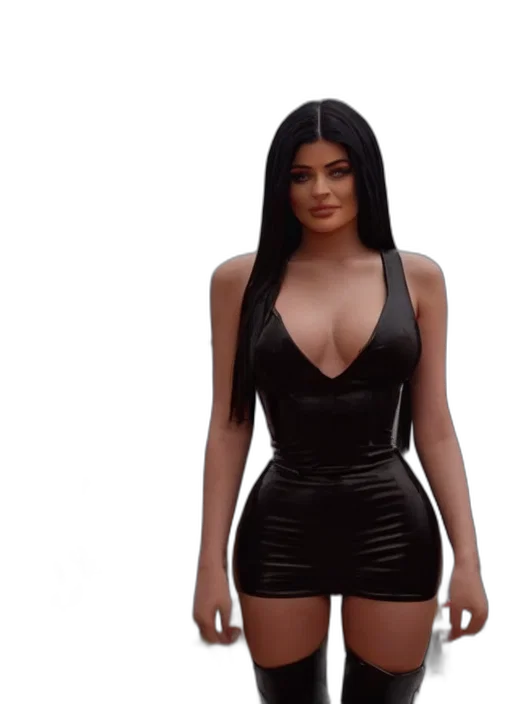 dress, jacket, 3d render, movie transparent PNG cut-out