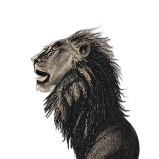 animal, hair, crown, creature transparent PNG cut-out