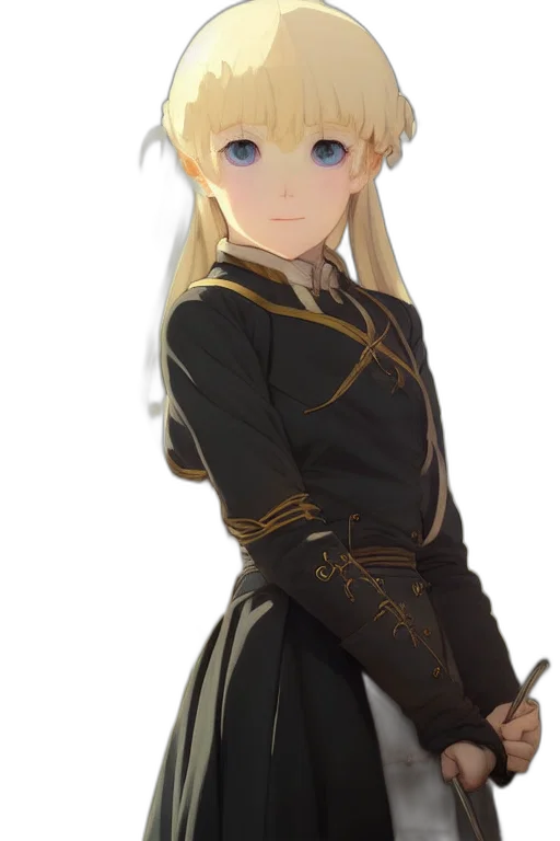 staff, sword, dress, crown transparent PNG cut-out