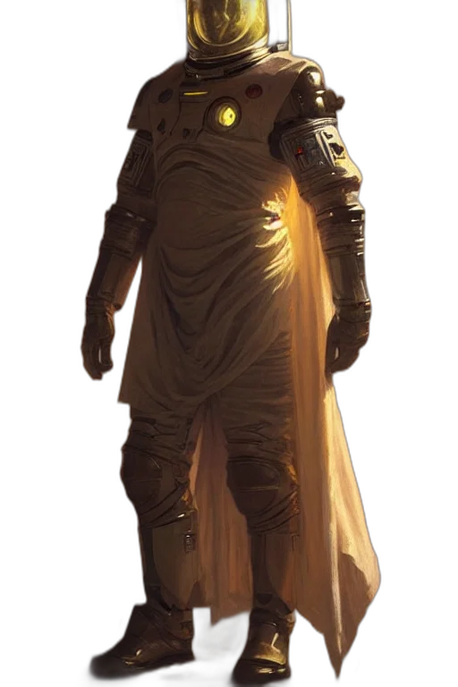 staff, robot, dress, creature transparent PNG cut-out