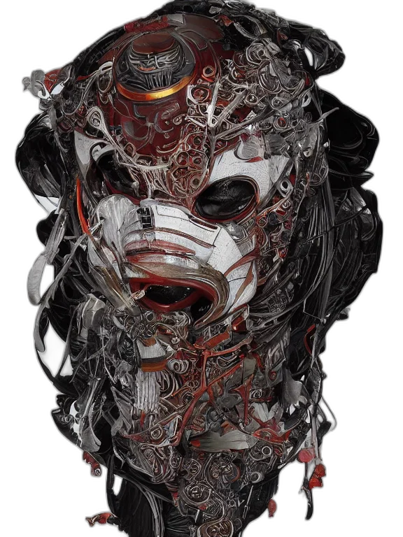 mask, robot, face, crown transparent PNG cut-out