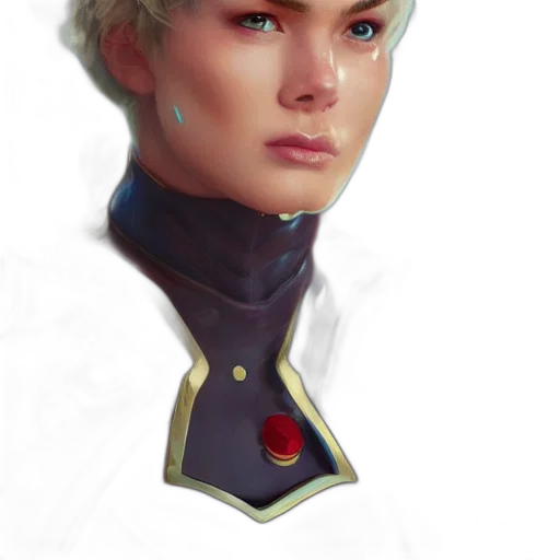 face, staff, crown, robot transparent PNG cut-out