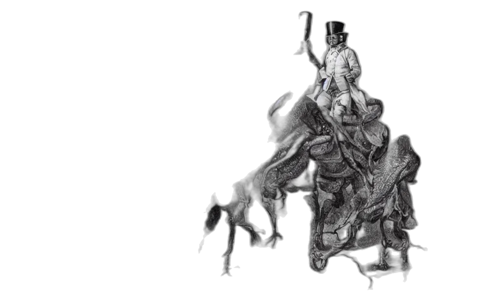 crown, dress, dragon, staff transparent PNG cut-out